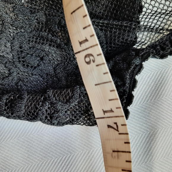 XL BlushBlack Lace Midi Dress Slip - Picture 8 of 14